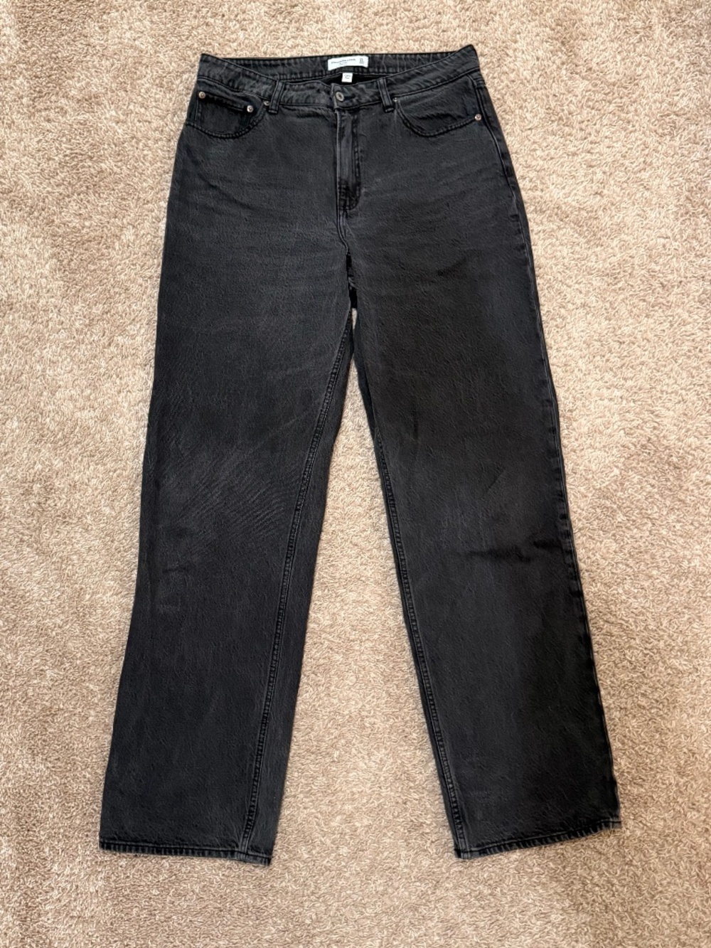 Abercrombie the loose high rise curve love jeans